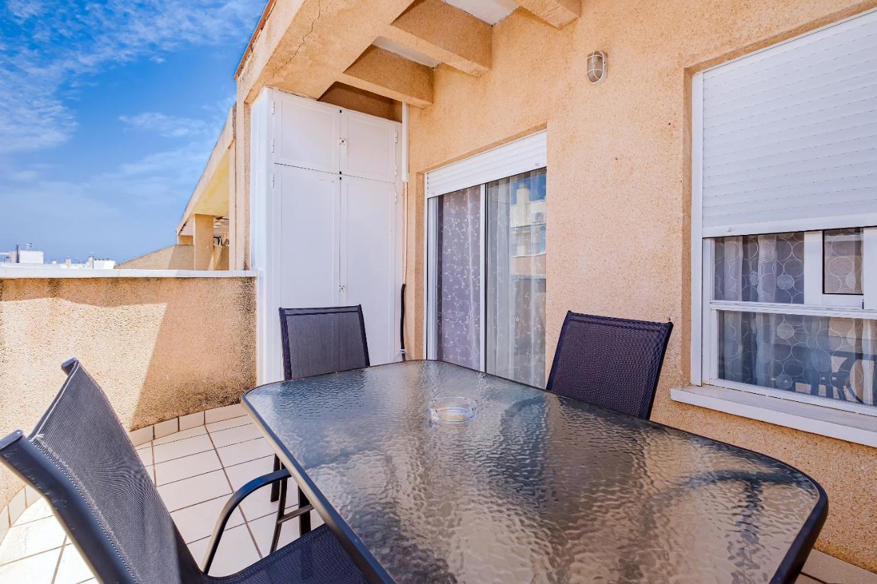 Piso 2 dormitorios, equipado, 5 min Playa del Cura Torrevieja Exterior foto